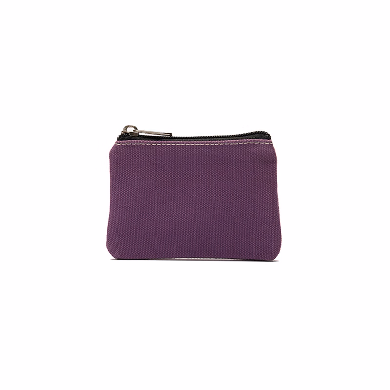 Canvas Zipper Bag Coin Purse Lightweight Design
