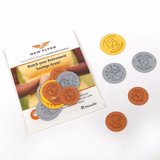 Canadian Seed Paper Coin Packs