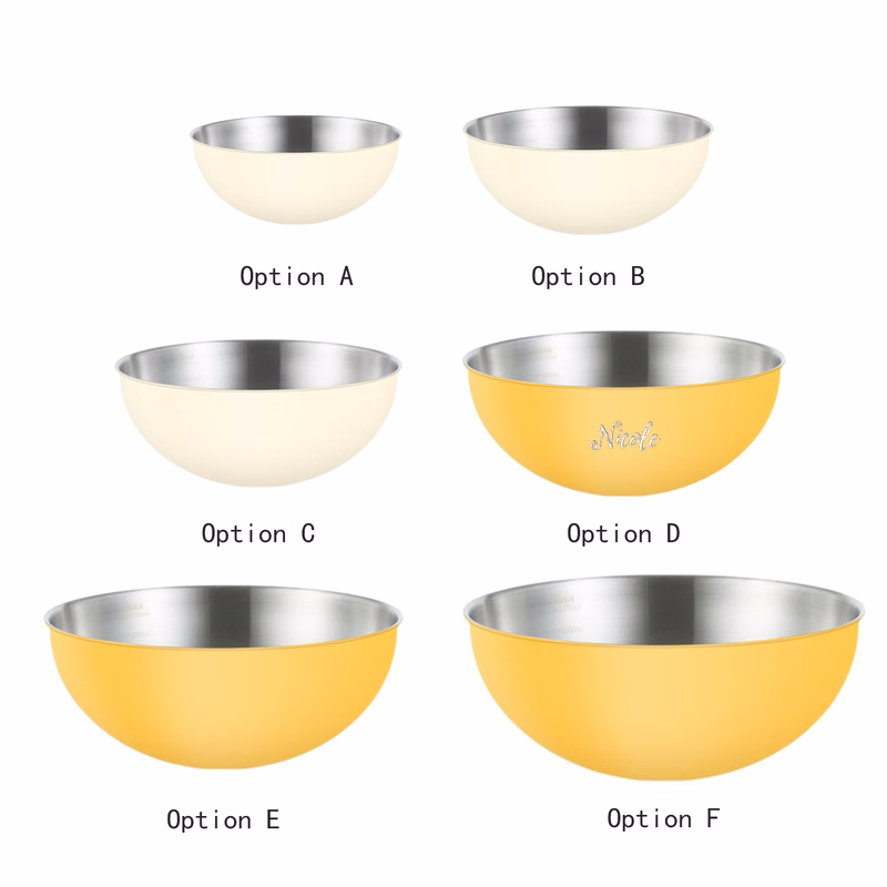Thick Stainless Steel Mixing Bowl