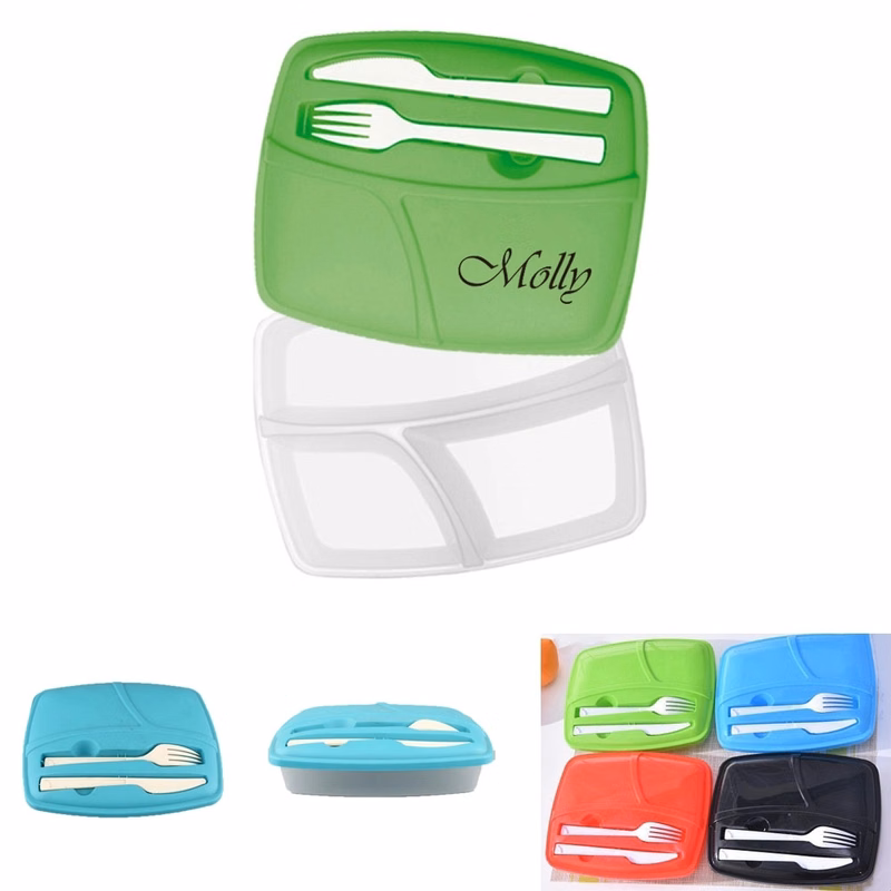 Three Compartment Lunch Box