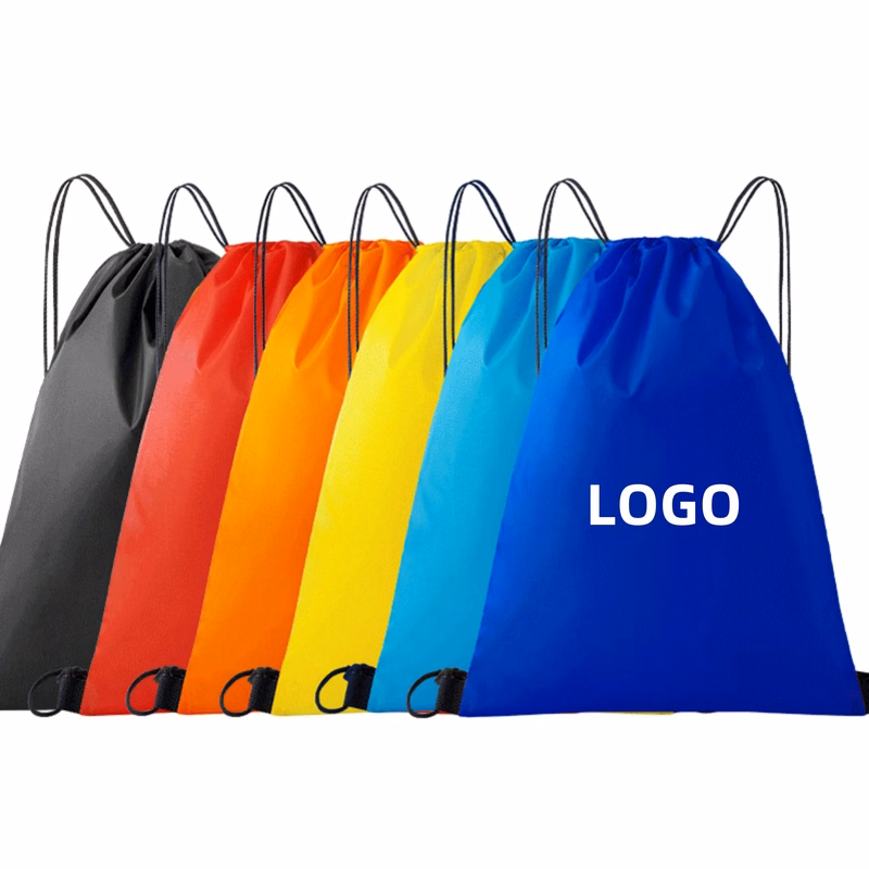 Cinch-Up Custom Colorful Drawstring Backpack Bags