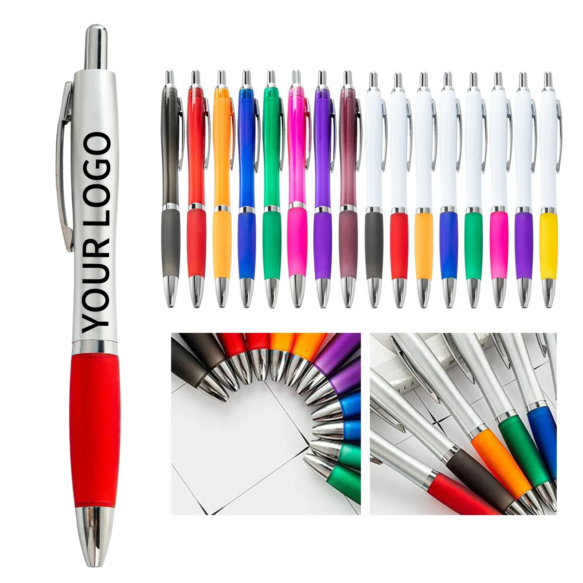 5.5 Inch Ballpoint Pen with Quick Retractable Design 1