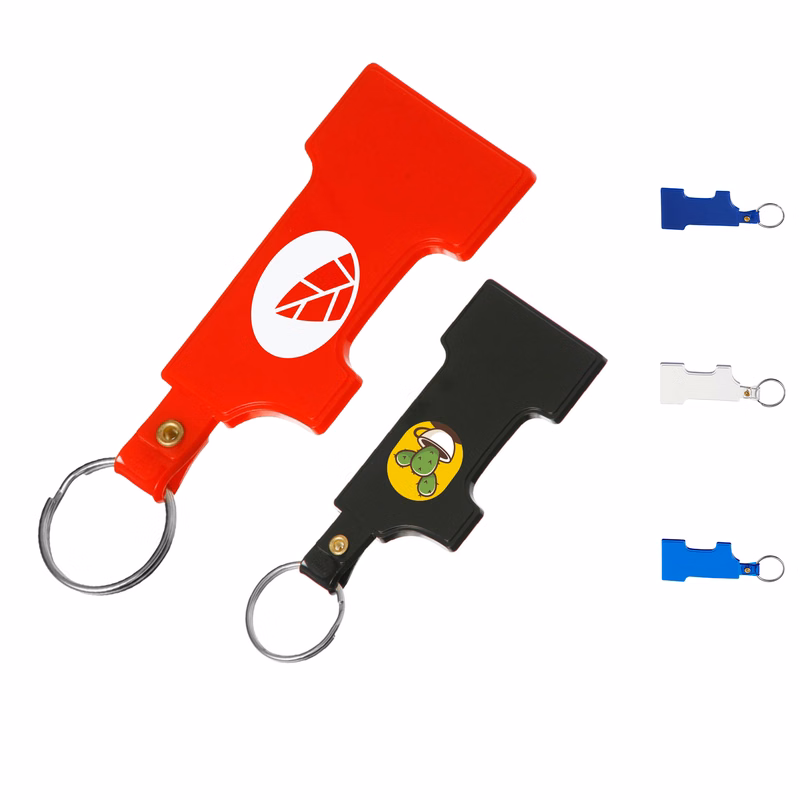 Soft Shape Number One Keychains