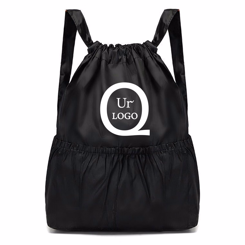 11.81X19.69 Inch Nylon Drawstring Backpack