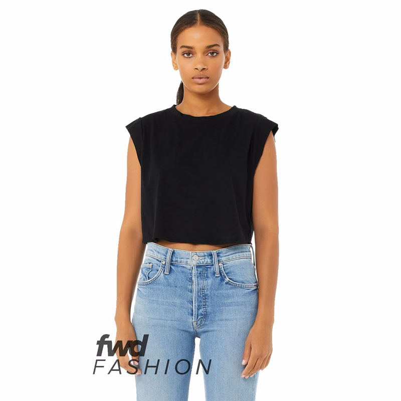 FWD Fashion Women's Festival Crop Tank - 8483