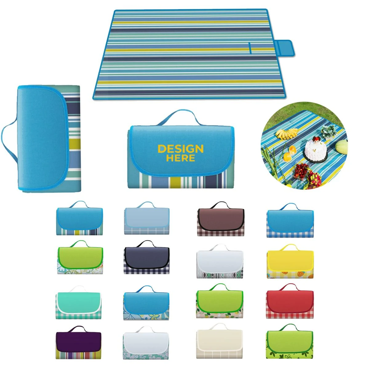 Thickened Waterproof Oxford Cloth Picnic Mat 1