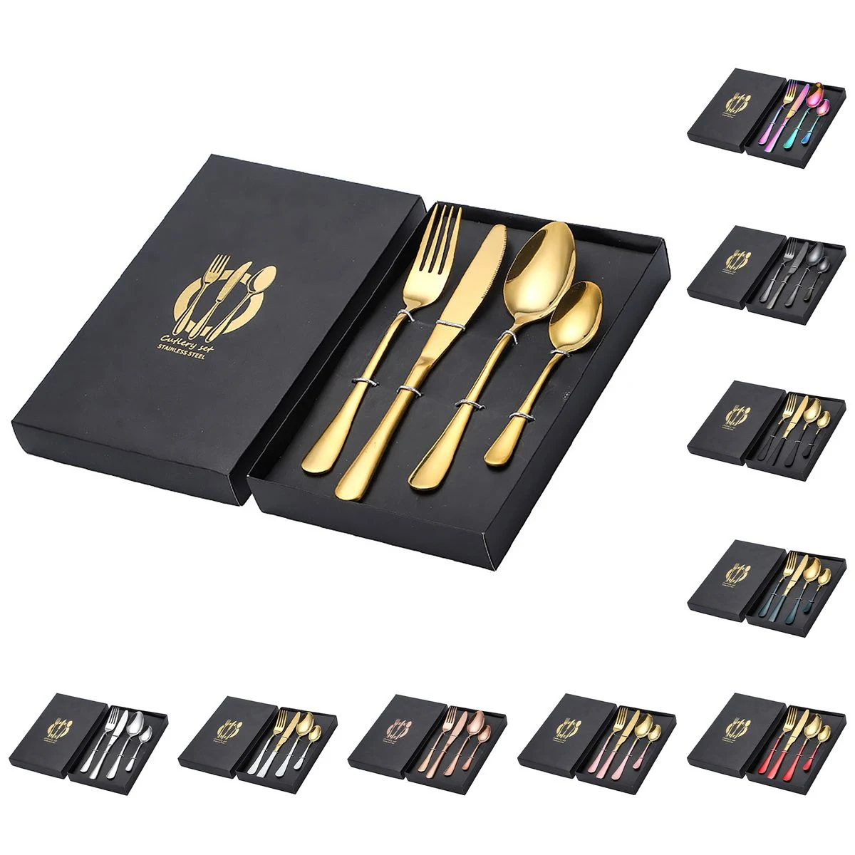 4 Piece Stainless Steel Cutlery Set 1