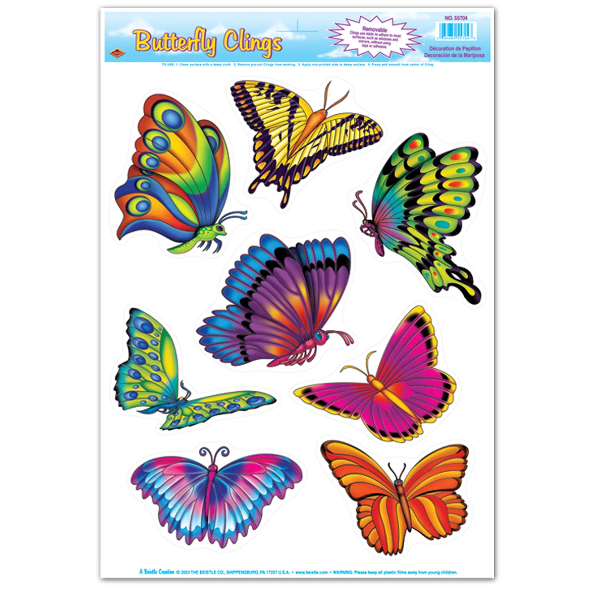 Butterfly Clings 1
