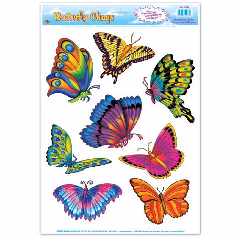 Butterfly Clings