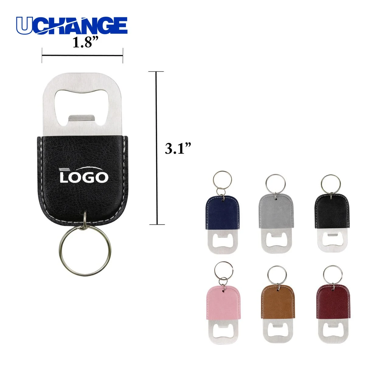 Stainless Steel Bottle Opener Keychain 1