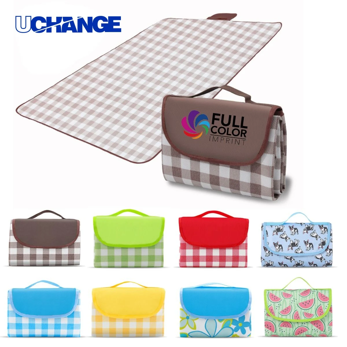 Full Color Oxford Cloth Picnic Mat with Mesh 1