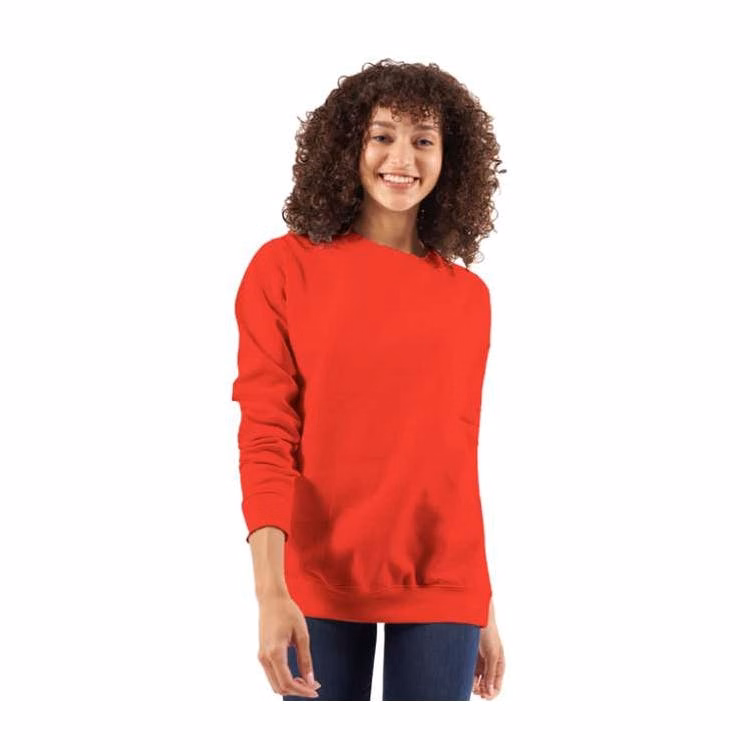 Adult Crewneck Sweatshirts - Red S-XL