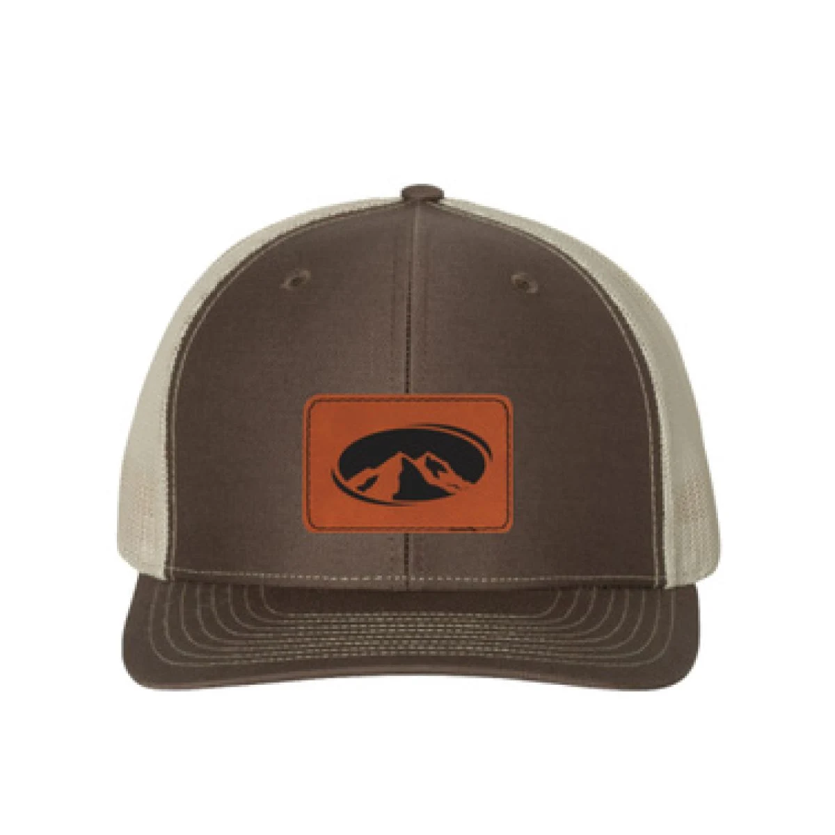 Richardson 112WH Hawthorne Adjustable Trucker Hat w/ Embroidery 1