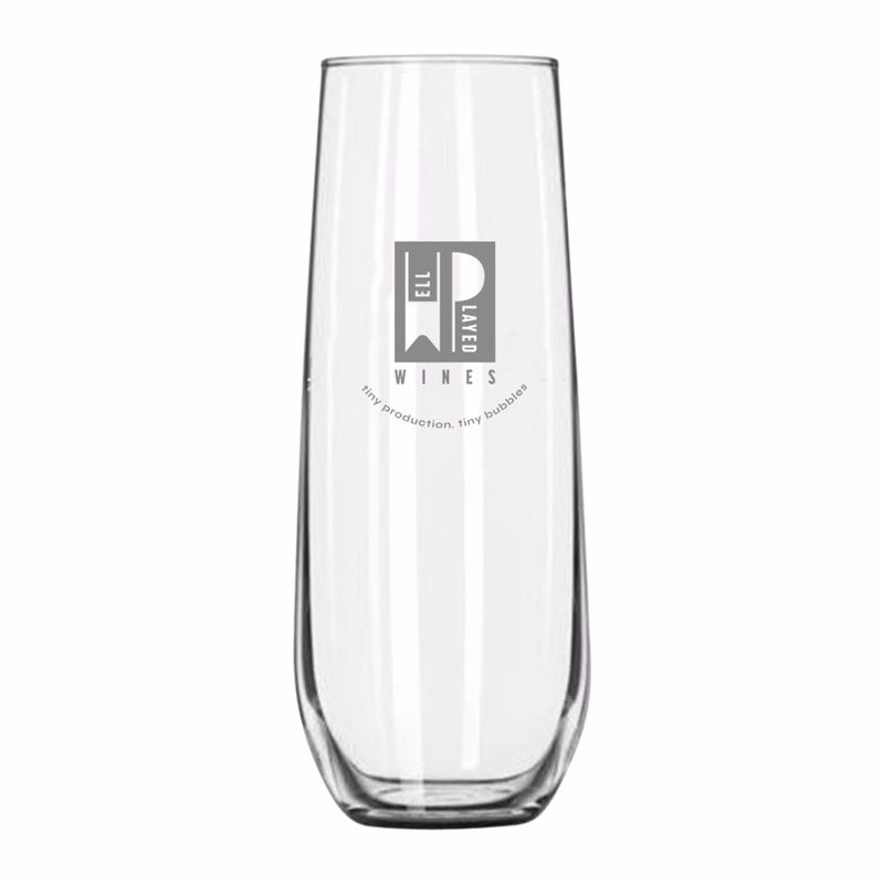 8.5oz. Stemless Champagne Flute