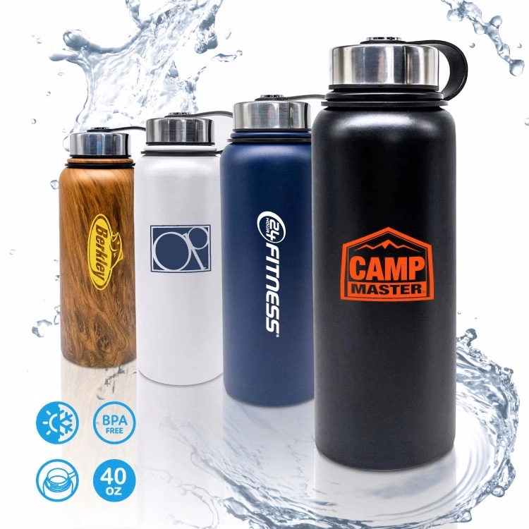 HYDRATE 40OZ STAINLESS STEEL VACUUM BOTTLE