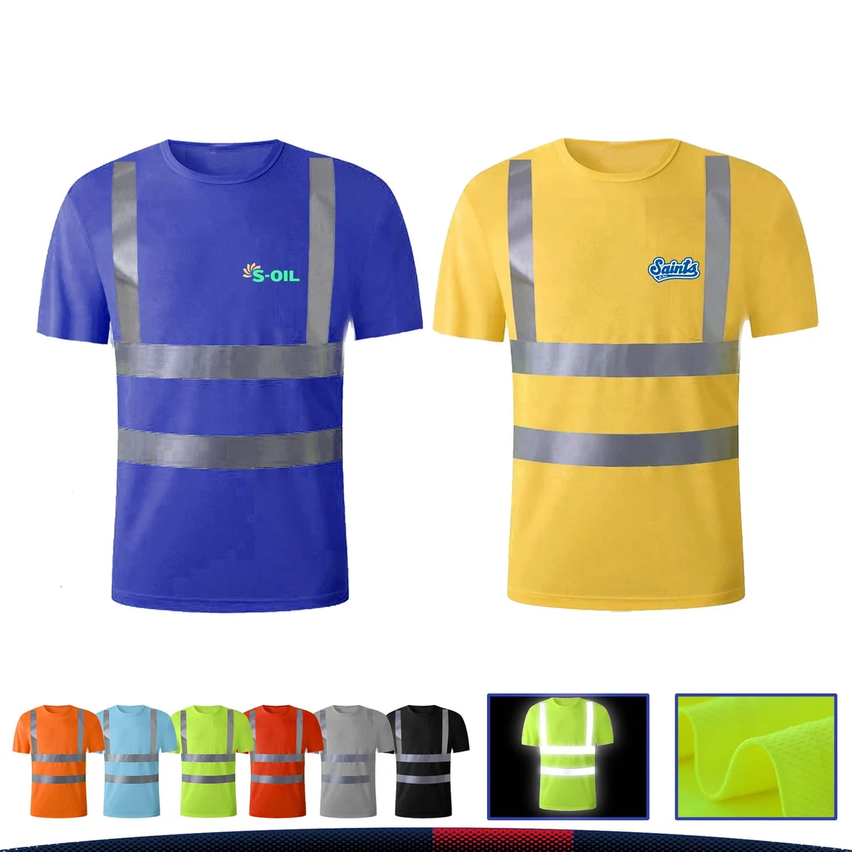 Reflective Safety T-Shirt 1