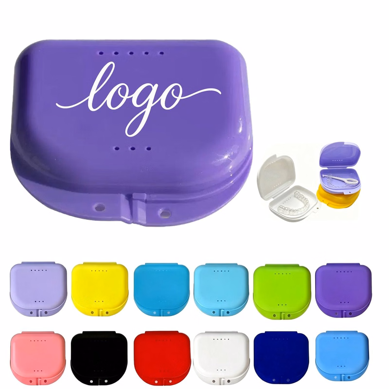 Ventilated Dental Retainer Storage Case MOQ 10