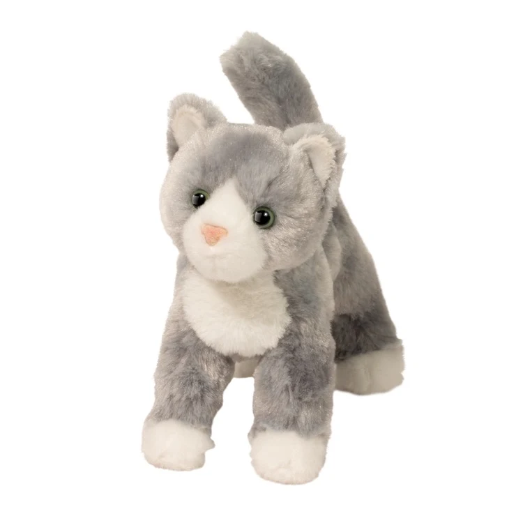 Scatter Gray Cat Stuffed Animal 1