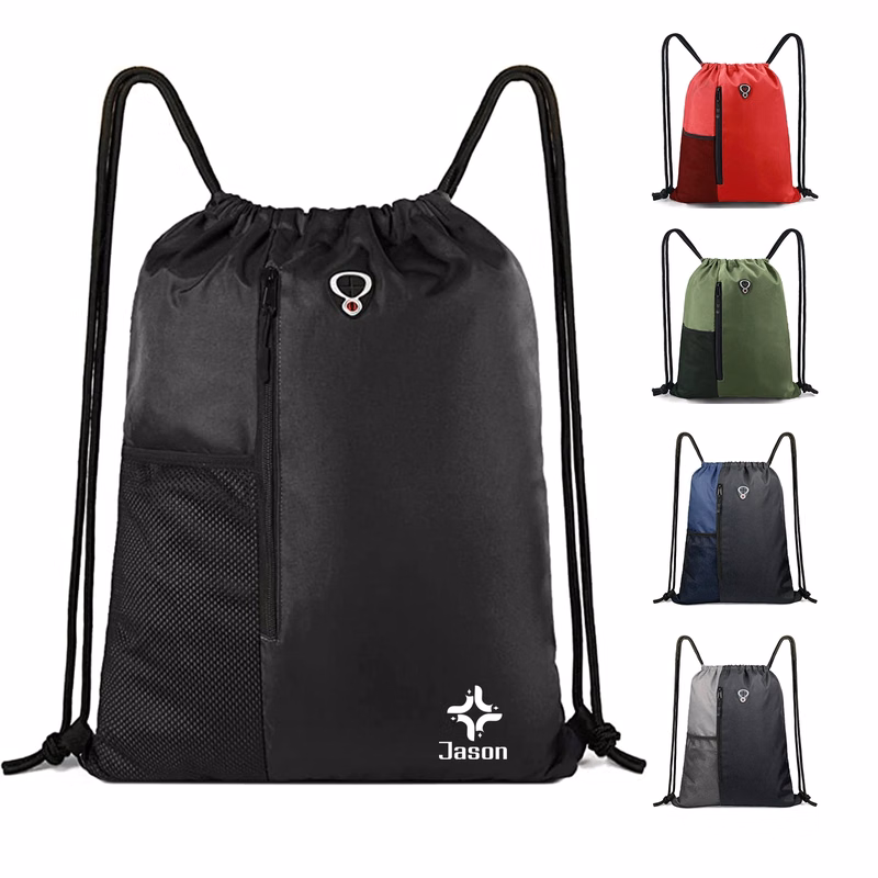 Drawstring Backpack Sports Gym Bag