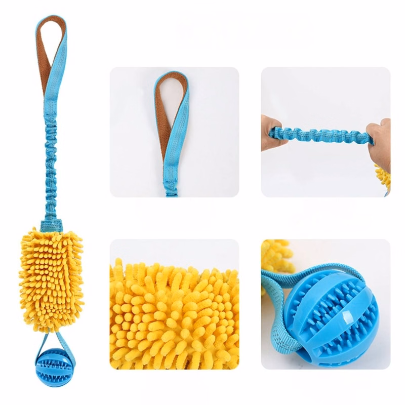 Elastic Dog Chew Rope Interactive Toy