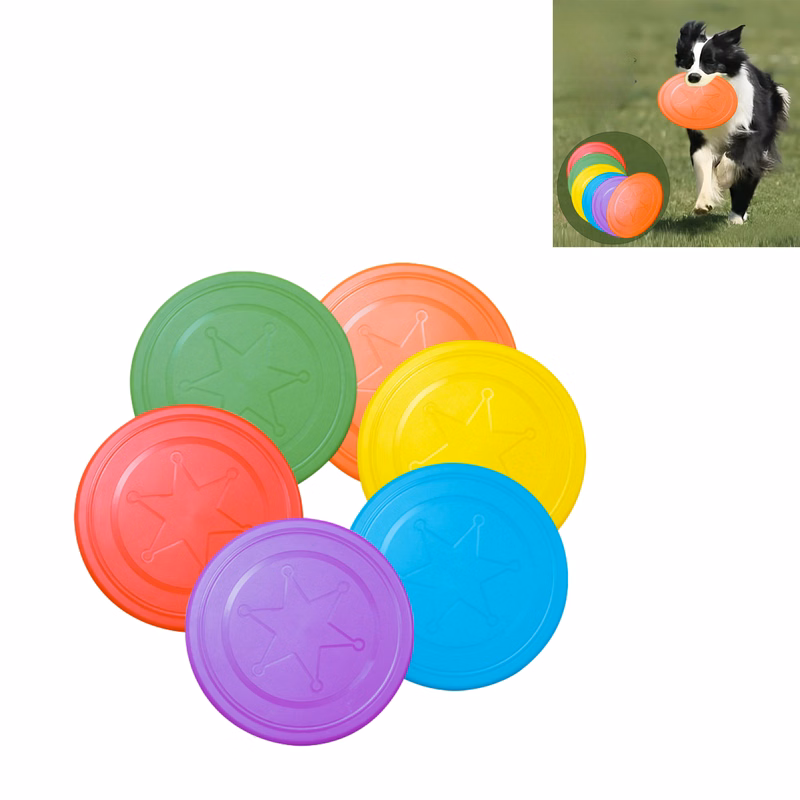 Durable Dog Flying Disc Pet Toy for Active Play