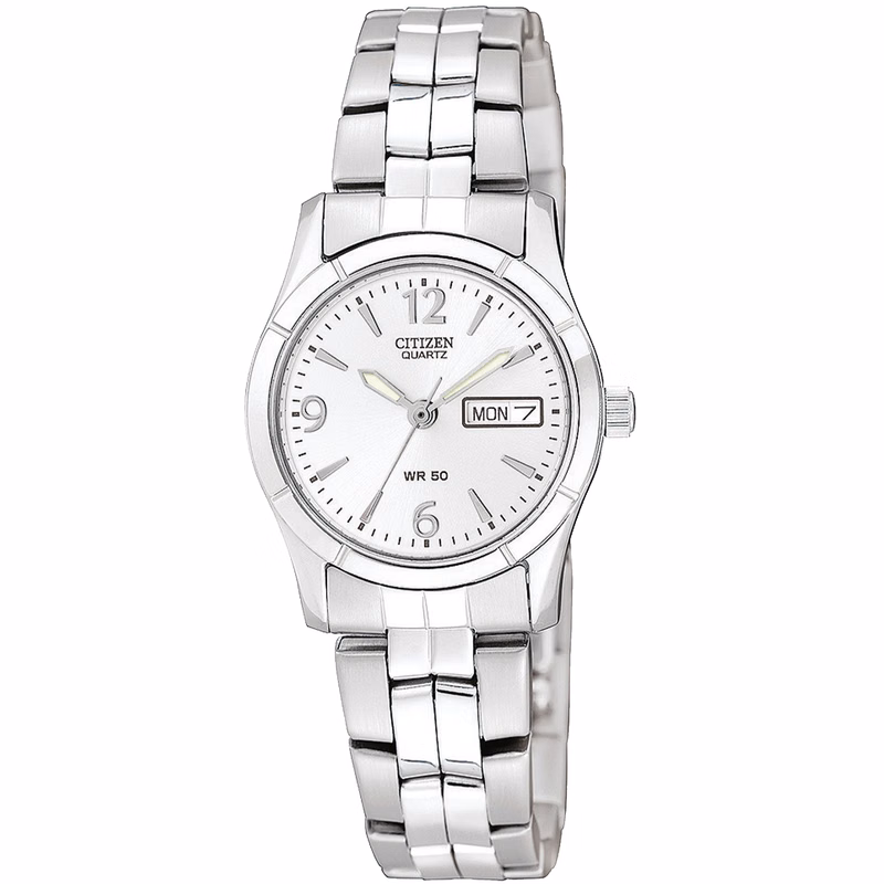 Women's Silver-Tone Bracelet Watch
