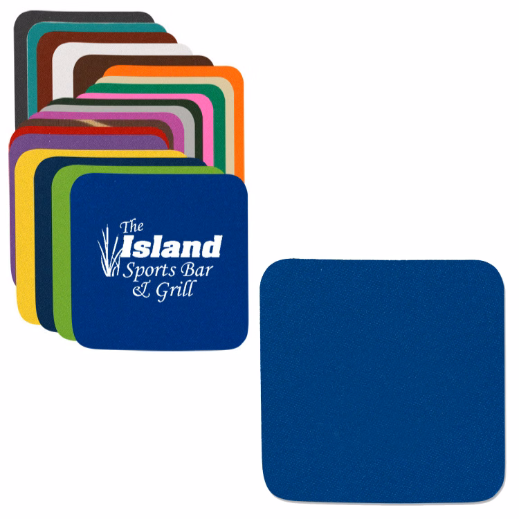 4" Square Foam Coaster