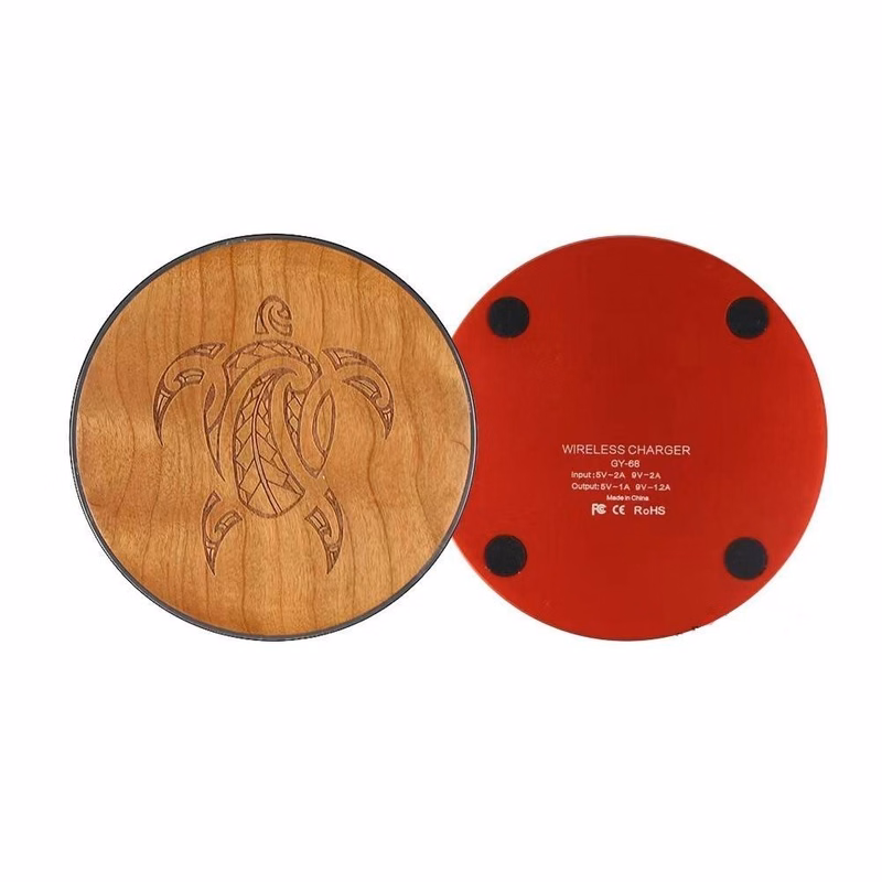 Wooden Qi Wireless Charger Pad
