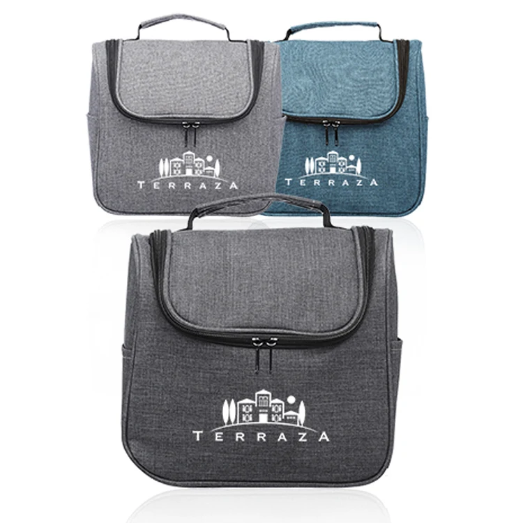 Road Trip Heathered Toiletry Bag 1