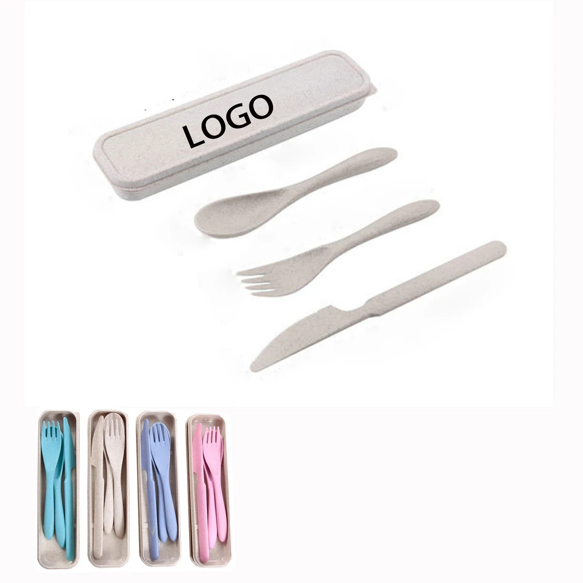 Portable Spoon Fork Knife Tableware Set 1