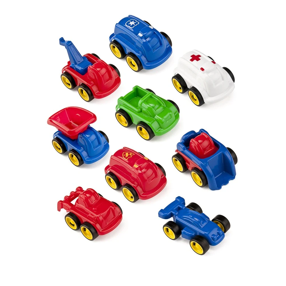 Mini Toy Vehicle Sets - Assorted Plastic 4.25" 1