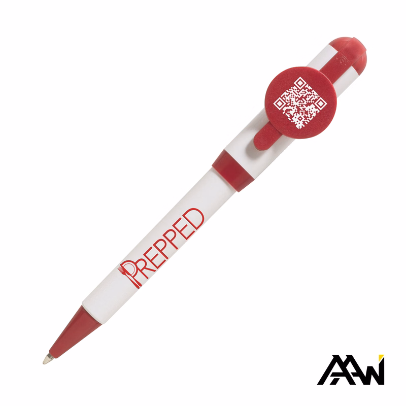 Jumbo QR Billboard Twist Pen - Colored Accent