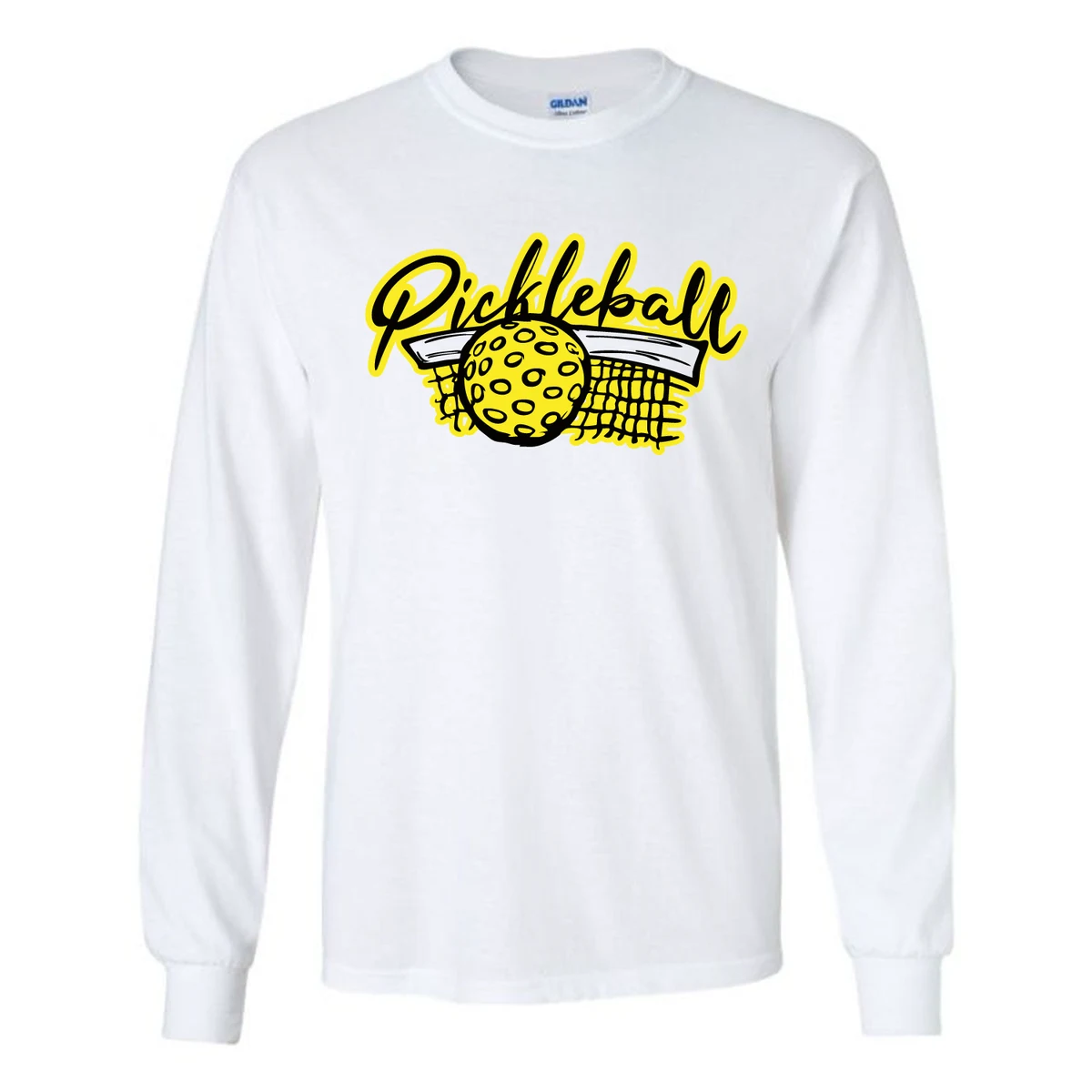 White Long Sleeve Tee 1