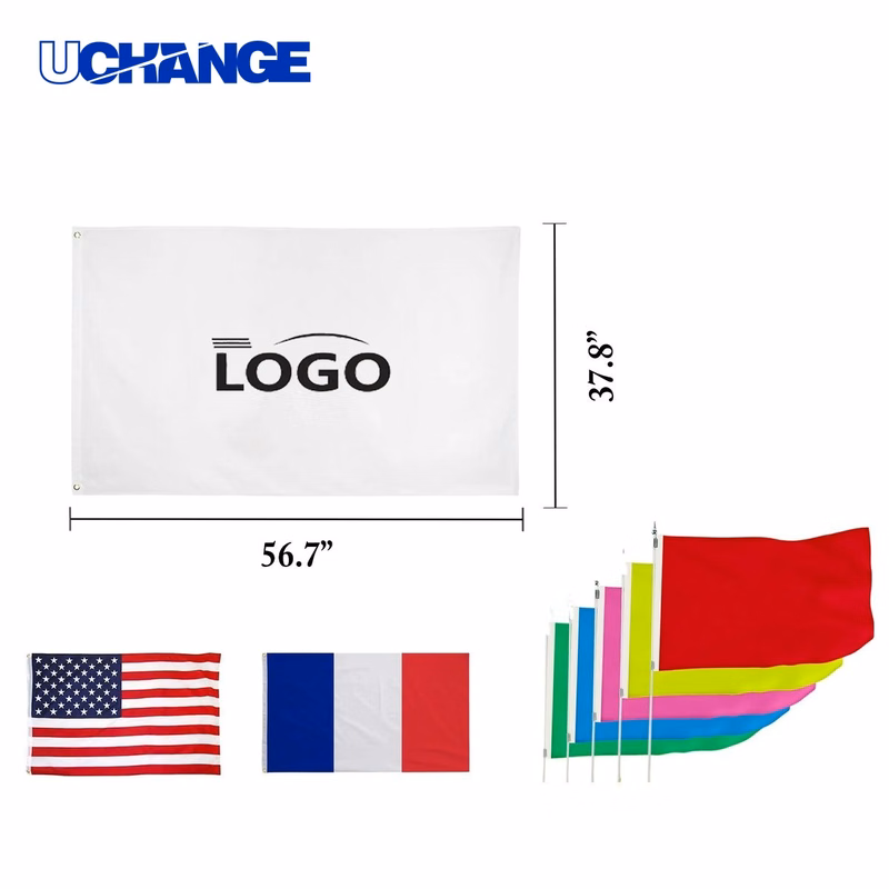 56.77.8Double-Sided Custom Flag