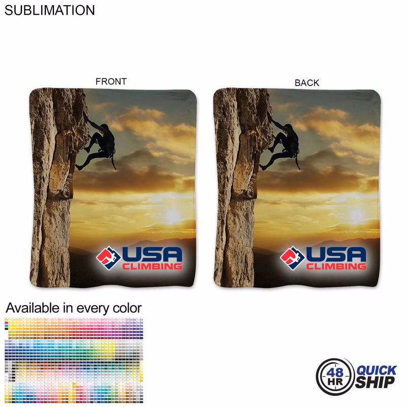 48 Hr Quick Ship - Ultra Soft and Smooth Microfleece Blanket, 50x60, Sublimated