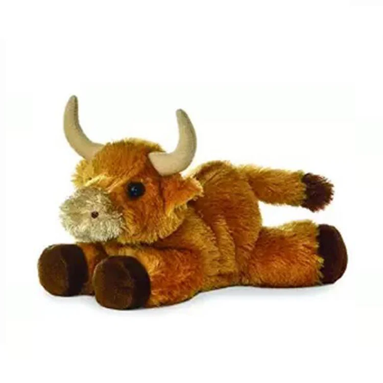 Brown Cow Stuffed Animal 1
