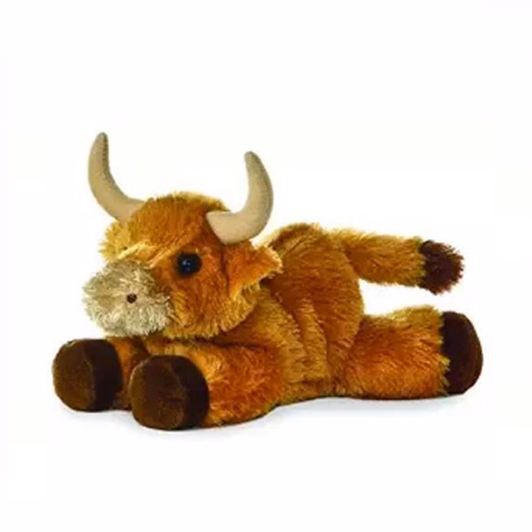 Brown Cow Stuffed Animal