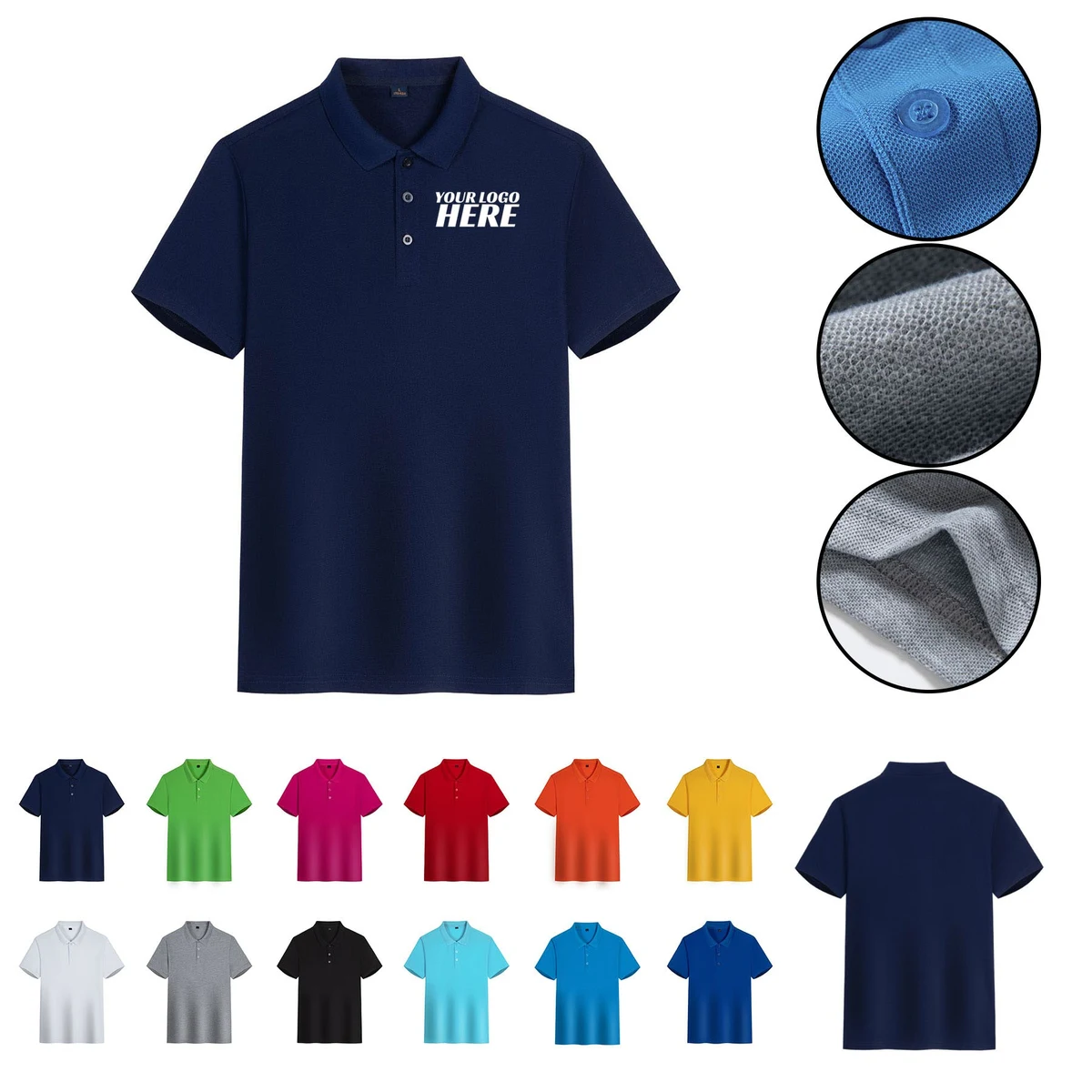 Unisex Temp Polo Shirt 1
