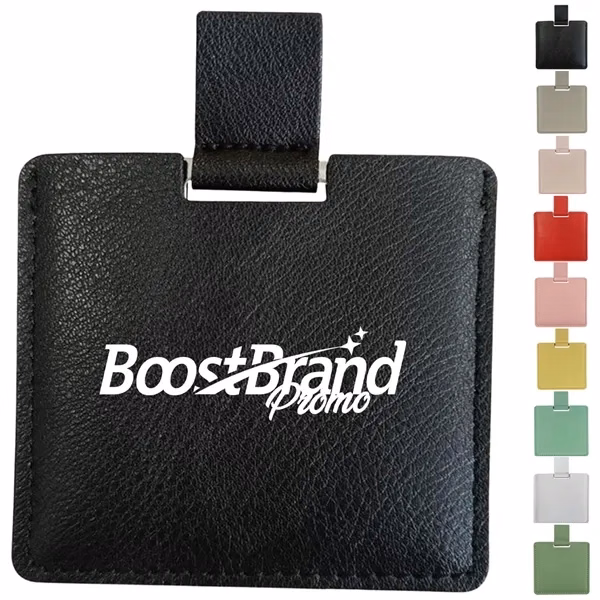 Custom Stainless Steel Compact Mirror 2.68 inches — Professional Touch-Up Accessory