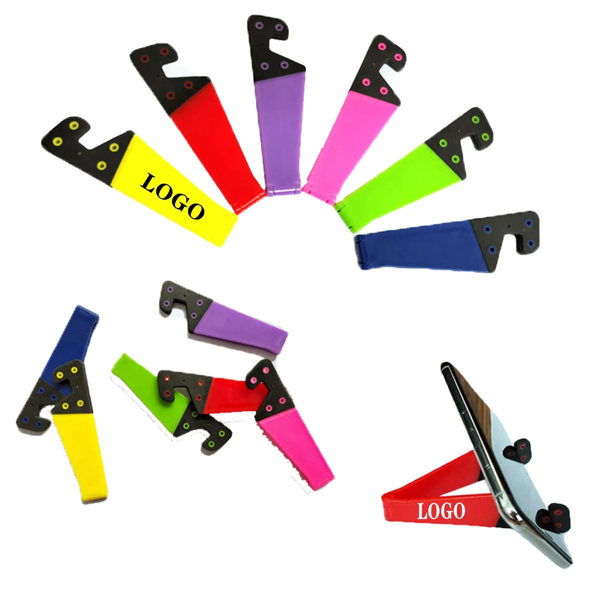 Cell Phone Holder Tablet V-Stand Folding Mini Desktop 1