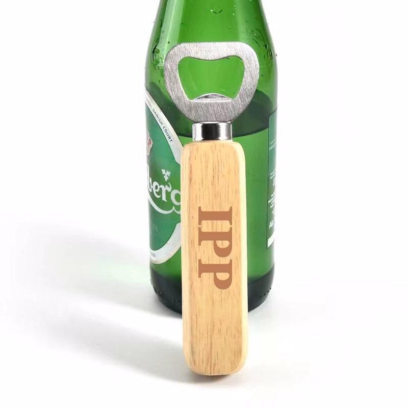 Beer Bottle Opener With Wood Handle