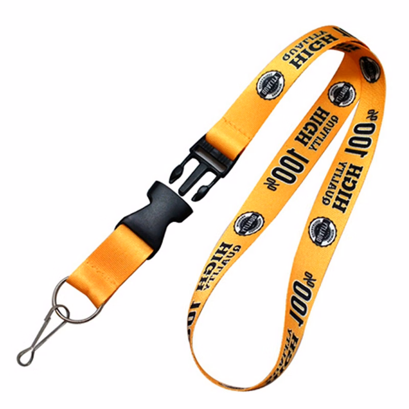 Nylon Silkscreen Lanyard - 1 inch