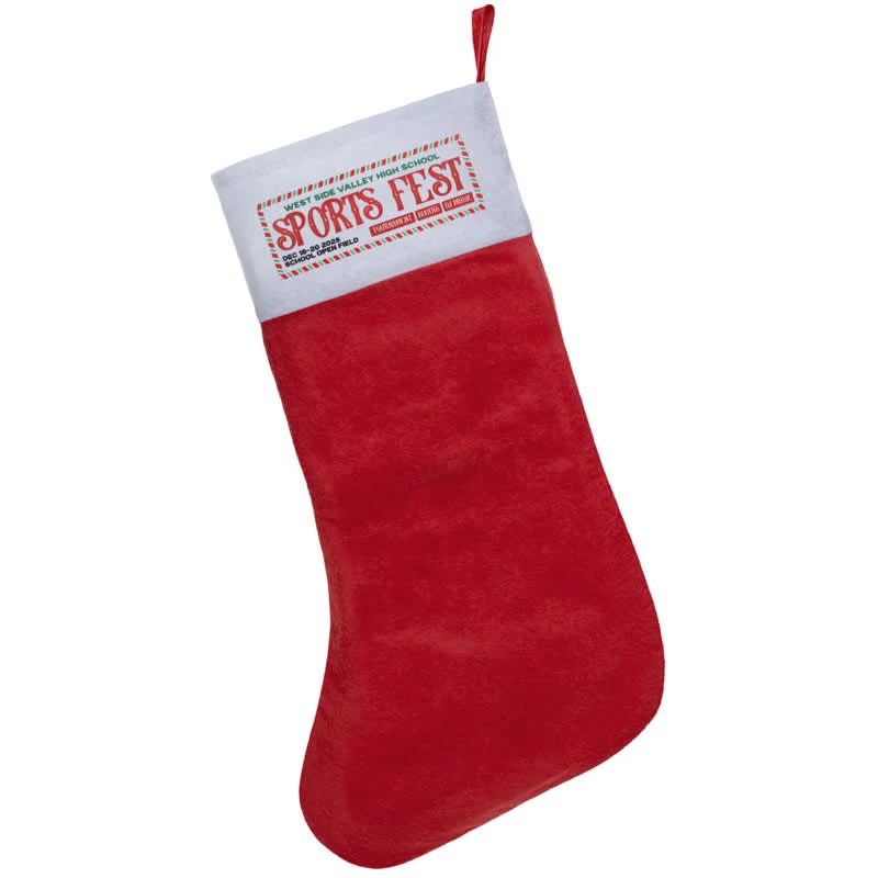 Custom Felt Christmas Stockings 1
