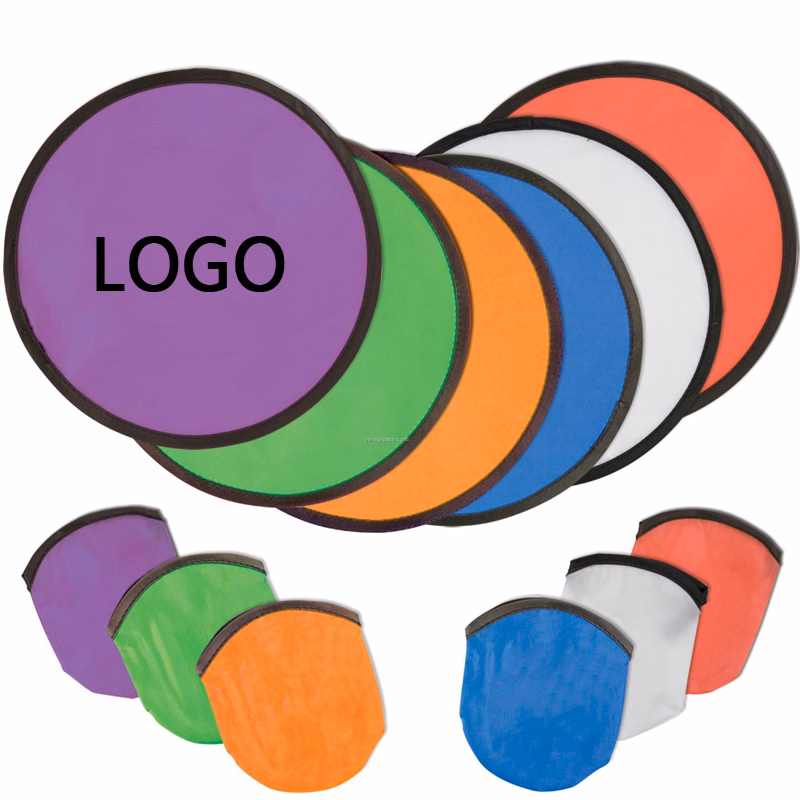 10" Folding Flying Disc w/Pouch