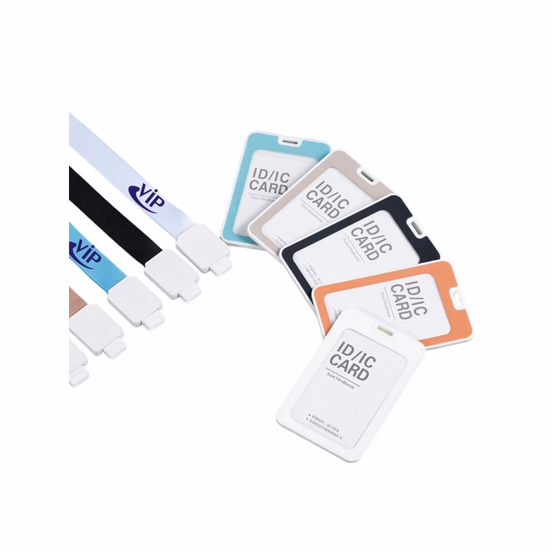 Single - Sided Transparent ID Card Holder