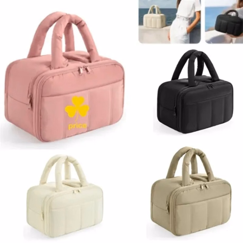 Travel Toiletry Bag, Puffy Large Toiletry Bag for Women