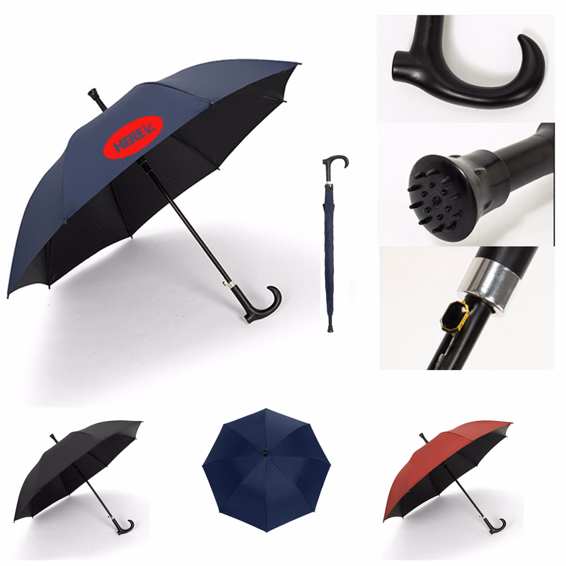 Hiking Umbrella With UV Protection & Vintage Handle