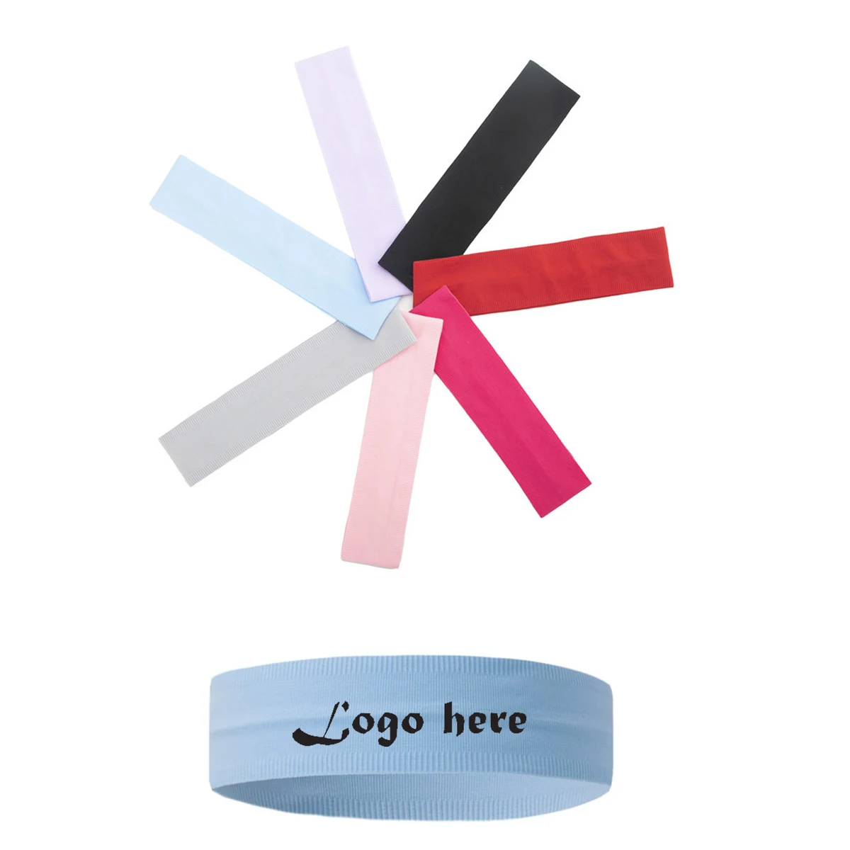 Elastic Anti-Skid Sport Headband Sweatband 1