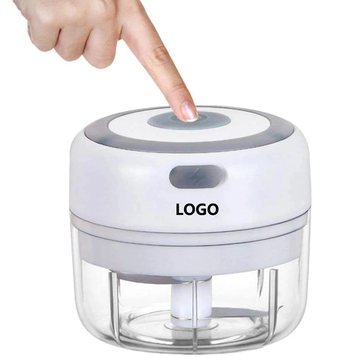 Electric Onion Chopper Garlic Press 1