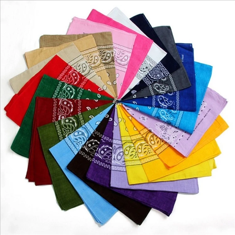 Cotton Bandana Scarf Head Wear 1